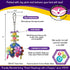 Super Bird Creations SB1085 Flower Power Bird Toy - Ideal for Small/Medium Birds, 7" x 2.5" x 2"