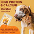 Tastyu 3pack) Beef Backbone Dog Treats Single Ingredient, Rawhide Bison Rib Bones Dog Chew Sticks for Large Dogs