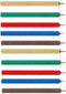 10 Pcs Colorful Parrot Perch Stand, Bird Perch Stand Toy, Paw Grinding Stick Cage Wooden Accessories for Cockatiels