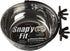 MidWest Homes for Pets Snap'y Fit Food Bowl, 20 oz (2.5 cups), Silver Pet Bowl for Metal Dog Crate or Cat Cage