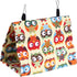 POPETPOP Bird Bed for Cage - Hanging Bird Hammock Snuggle Hut Tent for Parrots, Parakeets, Cockatiels