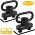 Keymod 2 Point Sling Mounts, 2 Pack 1.25" Quick Detach QD Sling Swivels for Keymod System