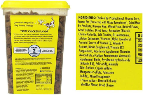 (16 oz) (16 oz) Temptations Treats for Cats Bundle: Seafood Medley and Tasty Chicken
