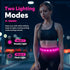 Higo LED Running Belt - Reflective Light Up Waistband for Night Activities, Elasticity LED Waist Light for Running, Cycling, Hiking, Camping