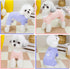 Dog Pajamas with D-Ring, Summer Puppy Clothes for Small Dogs, Cute Cat Outfit Apparel for Chihuahuas, Pink, Small