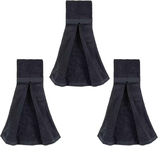 White Football Towel for Quarterback, Cotton Hand Towels for Youth, Men, Women, 3 Pack for Gym Yoga Golf
