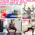 Resistance Bands for Working Out, Exercise Bands for Women & Men, Latex Elastic Bands for Yoga, Pilates, Fitness