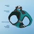 Best Pet Supplies Reflective No Pull Harness for Small, Medium Dogs, Cats - All Weather Mesh, Turquoise 2-Tone, XL