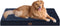 EHEYCIGA Orthopedic XL Dog Beds, Extra Large Dogs, Removable Washable Cover, Navy, 44x32