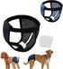 NIHUIFA Reusable Dog Diaper Comfortable Adjustable Waistband Nappies Protective Pants for Pet Female Dog Heat Outdoor