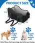 Vokvaktak Center Console Dog Car Seat, Pet Car Seat, Armrest Middle Console Booster Travel Carrier for Small Dogs