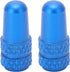RiToEasysports 2Pcs Aluminium Alloy Bike Valve Stem Accessories for Mountain Bike, Road Bike (Light Blue) and Spare