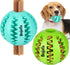 Treat-Dispensing Dog Toys, Durable Rubber Puppy Toys for Boredom, Dog Treat Balls for Small & Medium Breed, 2 Pack