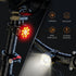 Victagen Bike Lights Kit - 9LED Bike Headlights with High & Low Beams, Waterproof for Night Riding