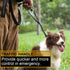 Heavy Duty Dog Leash, 4-6FT Shock Absorbing Tactical with 2 Padded Handles, Advanced Easy Metal Clip, No Pull
