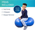 36 20, 350lbs BouncyBand Peanut Shaped Stability Ball x Holds up to Improve Balance and Focus with the Sensory Play