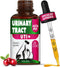 Cat Urinary Tract Infection Treatment with Cranberry, Dog UTI Care for Bladder, 2 Oz Drops for Renal Health