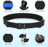 Illumifun LED Running Belt, USB Rechargeable Light Up Sash, High-Visibility Elastic Waistband for Nighttime Activities