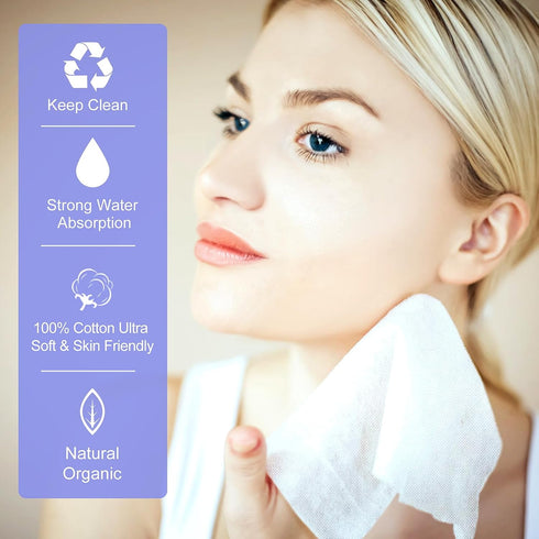 YLICKAI 100PCS Disposable Towel, Compressed Towels, Coin Paper Towel, Portable Compressed Towels Sheet For Home Beauty