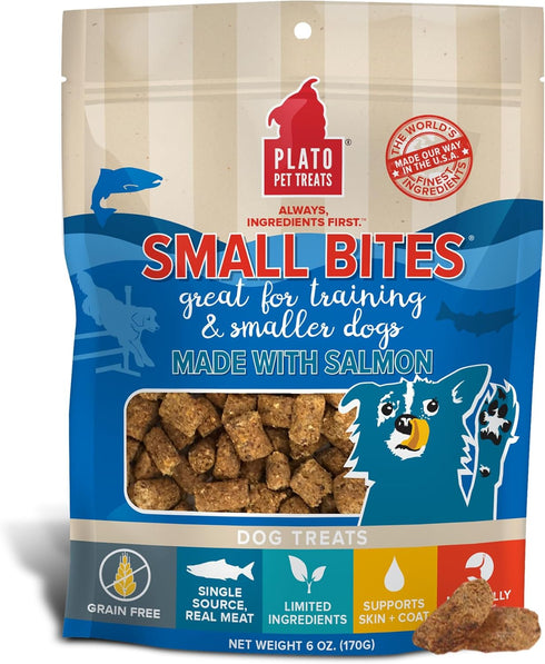 Plato Small Bites Salmon 6oz | Model: 850002221398