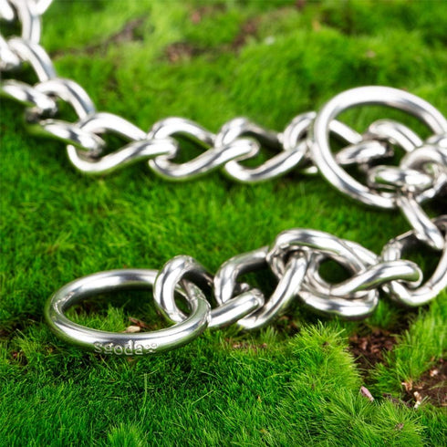 Chain Choke Collar for Dogs, 26 in, 4 mm Training Tool