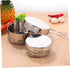 4pcs Set Happyyami Camping Pot Pan Stainless Steel Cookware Non-stick Surface Easy to Clean