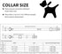 Mile High Life Dog Collars, Soft Cotton with Heavy Metal Buckle, Classic Puppy Collar with Genuine Leather Tips for