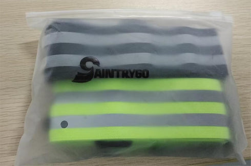 Reflective Sash, High Visibility Safety Reflective Jacket, Adjustable for Walking and Cycling at Night