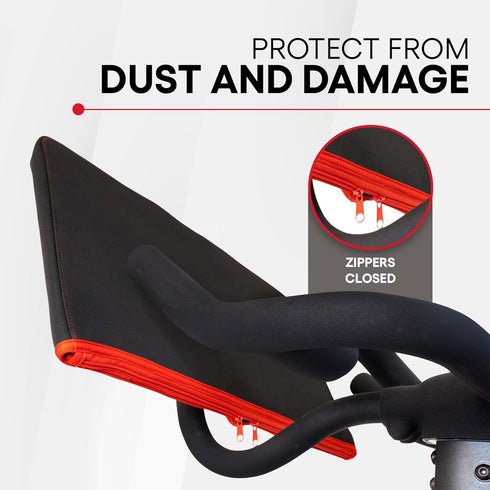 Premium Neoprene Monitor Cover for Peloton Bike Screen - Super Soft Terry - Fits Original/Bike+ & Tread - Protects from