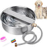 Automatic Dog Water Bowl Dispenser Large Breed Stainless Steel Auto Fill Dog