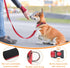 Silkfly 9 Sets Dog Collar and Leash Set, Reflective Nylon, Adjustable Dog Collar, Padded Handle, Walking Training