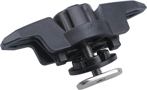 Line Cleat for Kayak Track Mount, Kayak Anchor Cleat for Rail Mount Kayak Fishing Accessories, Black, Pack of 2