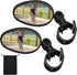 Hestya Bike Mirror, 360 Degree Adjustable Handlebar Mirror, Shockproof Acrylic Convex
