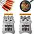 G4Free Portable Wood Camping Stove, Folding Stainless Steel for Outdoor BBQ