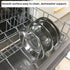 Stainless Steel Cat Bowls, Shallow Wide Cat Food Water Bowl with Non-Slip Placemats for Small Dogs and Kittens