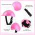 Frienda 4 Pieces Pet Dog Helmet and Goggles Set, Padded Motorcycle Helmet and Sunglasses for Small Dogs