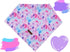 Elegant Little Tail Bandana for Small, Medium, Large Dogs, Adjustable Comfortable Bibs Scarf