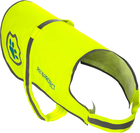 Reflective Dog Coat for Safety – High-Visibility Dog Vest for Walking, Jogging or Training – Sizes Small to Large