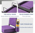 NBGYTECH Stadium Seats with Back Support Thick Cushion Bleacher Chair with Shoulder Strap and Handle Portable Bleacher