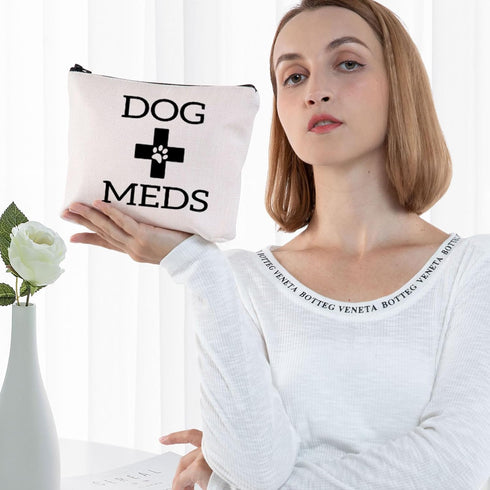 G2TUP Dog Medicine Bag - Dog Meds Vet Tech Gifts and Essentials Storage for Travel, Camping, Car Emergency (Dog Meds)