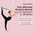 SuperiorBand Ballet Stretch Band for Dancers - Dance Stretch Bands for Gymnastics and Ballet Training, Green