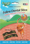 Emerald Pet Feline Dental Stixx, Tasty Crunchy Cat Dental Sticks with Pumpkin for Digestive Health, Salmon Stixx, 3.6 oz