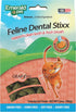 Emerald Pet Feline Dental Stixx, Tasty Crunchy Cat Dental Sticks with Pumpkin for Digestive Health, Salmon Stixx, 3.6 oz