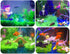 kathson 3 PCS Artificial Plastic Grass Mat Decorations for Freshwater, Saltwater Tropical Fish Tank Decor