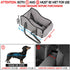 TKYZ Center Console Dog Car Seat,Pet Puppy Car Seat,Middle Console Dog Armrest Booster Seat for Small Dogs(Gray)