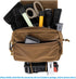 KRYDEX Tactical Drop Pouch, Sub Abdominal Carrying Kit Bag, Tactical Fanny Pack with Hook and Loop Panel