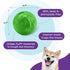 Outward Hound Mazee Puzzle Ball Interactive Treat Dispensing Dog Toy, Green Color