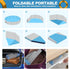 Dog Pool for Large Dogs - Portable Plastic Bathtub, Foldable Slip-Resistant Pool for Dogs (XL - 71'' x 12'')