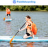 ProCase 35L Waterproof Swim Buoy Dry Bag with Shoulder and Waist Strap for Open Water Activities - Orange
