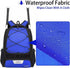 Youth Baseball Backpack Bag with Shoes Compartment, Bat Holder & Fence Hook for Softball & T-Ball Gear